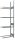 SCHULTE Anbau-Schwerlastregal 20983 silber 90,0 x 40,0 x 275,0 cm