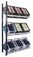 SCHULTE Anbauregal 37007-S schwarz, silber 100,0 x 30,0 x...