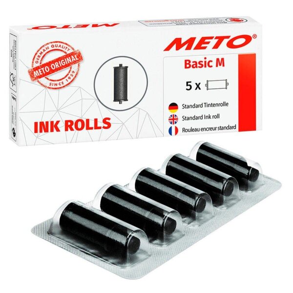 METO Basic M Farbrollen, 5 St.