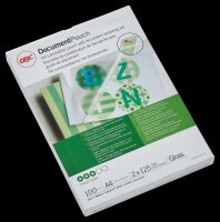 GBC Laminierfolien glänzend für A4 125 micron, 100 St.