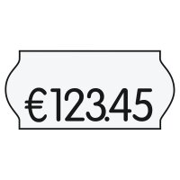 CreenLine Preisetiketten weiß ablösbar 26,0 x...