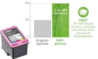 KMP H96CX color Druckerpatrone kompatibel zu HP 305XL (3YM63AE)