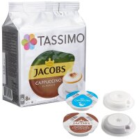 TASSIMO JACOBS CAPPUCCINO CLASSICO Kaffeediscs, Arabica-...