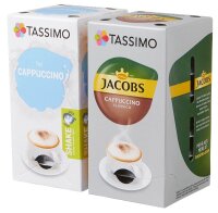 TASSIMO JACOBS CAPPUCCINO CLASSICO Kaffeediscs, Arabica- und Robustabohnen 8 St.