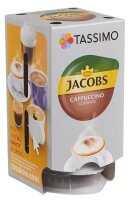 TASSIMO JACOBS CAPPUCCINO CLASSICO Kaffeediscs, Arabica- und Robustabohnen 8 St.