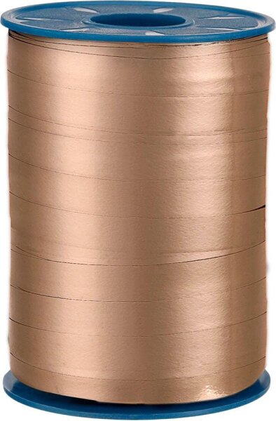 PRÄSENT Geschenkband MEXICO einseitig hochglanzbeschichtet/Rückseite matt kupfer 10,0 mm x 250,0 m