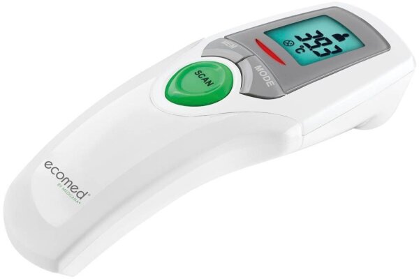 ecomed® by medisana TM-65E Infrarot-Stirnthermometer weiß