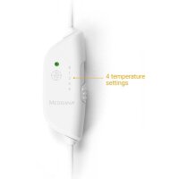 medisana HU 674 Wärmeunterbett weiß 100 W