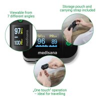 medisana PM 100 schwarz Pulsoximeter