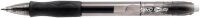 BIC Gel-ocity Gelschreiber schwarz/transparent 0,3 mm, Schreibfarbe: schwarz, 12 St.