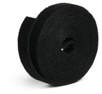 LABEL THE CABLE Klettband ROLL STRAP schwarz 3,0 m x 1,6 cm, 1 St.