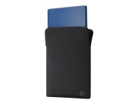 HP Laptophülle Protective Reversible Kunstfaser schwarz/blau bis 35,8 cm (14,1 Zoll)