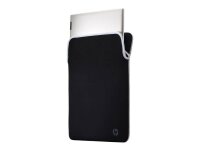 HP Laptophülle Protective Reversible Kunstfaser schwarz/silber bis 39,6 cm (15,6 Zoll)