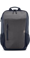 HP Laptop-Rucksack Travel Kunstfaser grau/braun 18,0 l...
