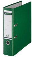 LEITZ 1010 Ordner grün Kunststoff 8,0 cm DIN A4, 1 St.