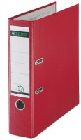 LEITZ 1010 Ordner rot Kunststoff 8,0 cm DIN A4, 1 St.