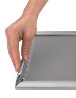 Showdown® Displays  Klapprahmen silber 32,8 x 45,1 cm, 1 St.