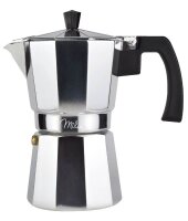 Milu Espressokocher silber, 6 Tassen
