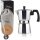 Milu Espressokocher silber, 6 Tassen
