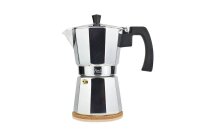 Milu Espressokocher silber, 2 Tassen
