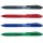 Pentel ENERGEL BL107 Gelschreiber-Set schwarz, blau, rot, grün 0,35 mm, Schreibfarbe: farbsortiert, 4 St.