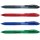 Pentel ENERGEL BL107 Gelschreiber-Set schwarz, blau, rot, grün 0,35 mm, Schreibfarbe: farbsortiert, 4 St.