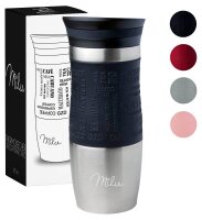 Milu Isolierbecher schwarz 370,0 ml, 1 Set