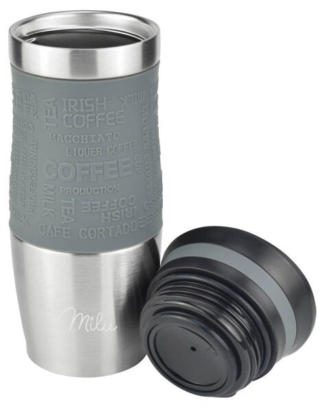Milu Isolierbecher grau 370,0 ml, 1 Set