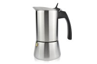 Milu Espressokocher silber, 6 Tassen