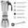 Milu Espressokocher silber, 6 Tassen