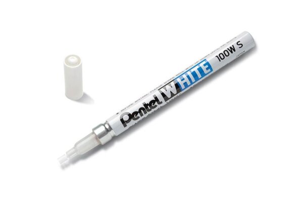 Pentel Paintmarker X100W-PRO1EU Industriemarker weiß 1,0 mm, 1 St.
