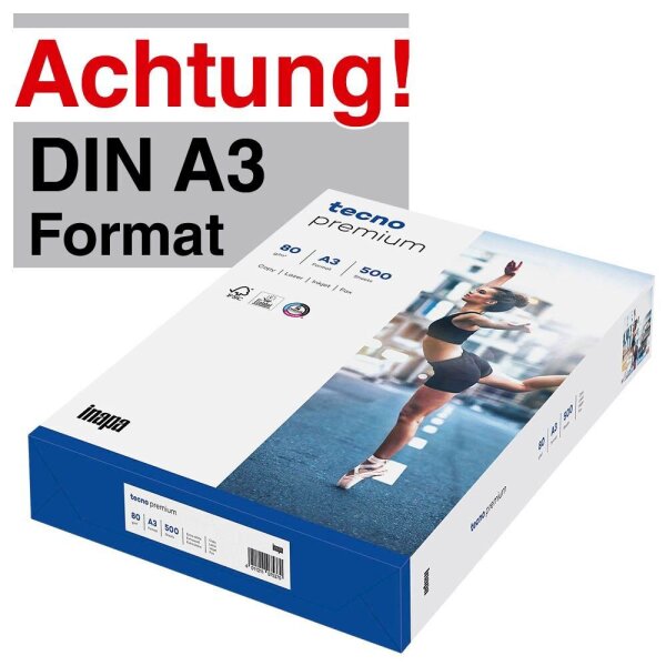 Data copy Kopierpapier Everyday Printing DIN A3 80 g/qm 500 Blatt
