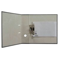 LEITZ Ordnerregister 1226 DIN A5 Vollformat blanko grau...
