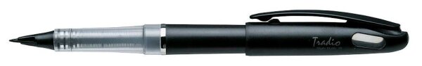 Pentel Tradio Stylo TRJ50 Filzstift schwarz, 1 St.