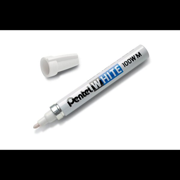 Pentel Paintmarker X100WM Industriemarker weiß 2,2 mm, 1 St.
