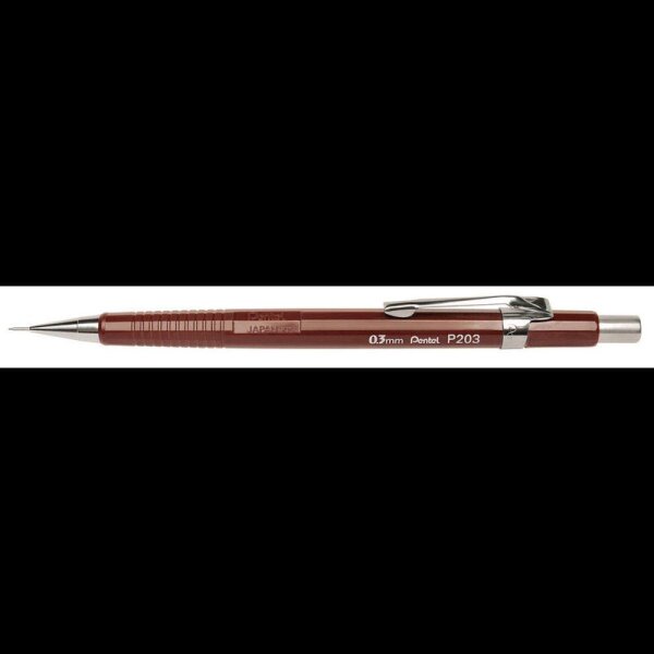 Pentel Sharp 200 P203 Druckbleistift braun HB 0,3 mm, 1 St.