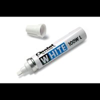 Pentel Paintmarker X100WL Industriemarker weiß 3,0...
