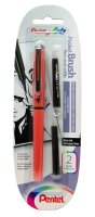 Pentel Pocket Brush Pen and refills XGFKPF/FP10 Brush-Pen...