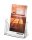 SIGEL Tischprospekthalter transparent DIN A4 24,0 x 9,0 x 29,0 cm, 1 St.