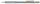 Pentel Graphgear 500 PG51 Druckbleistift silber HB 0,9 mm, 1 St.