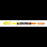 Pentel Twin Checker SLW8-GF Textmarker gelb, 1 St.