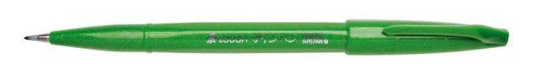 Pentel SES15C-D Brush-Pen grün, 1 St.