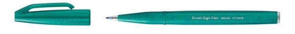 Pentel SES15C-D3X Brush-Pen blau, 1 St.