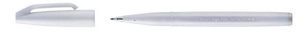 Pentel SES15C-N2X Brush-Pen grau, 1 St.