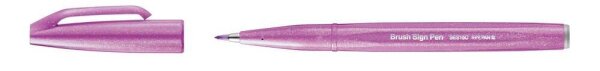 Pentel SES15C-P2X Brush-Pen lila, 1 St.