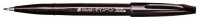 Pentel SES15C-A Brush-Pen schwarz, 1 St.