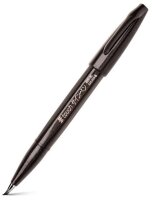 Pentel SES15C-A Brush-Pen schwarz, 1 St.