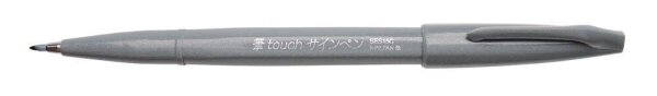 Pentel SES15C-N Brush-Pen grau, 1 St.