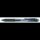 Pentel EnerGelX BLN105 Gelschreiber schwarz/transparent 0,25 mm, Schreibfarbe: schwarz, 1 St.