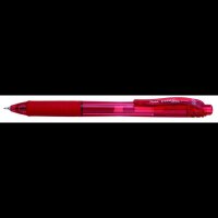 Pentel EnerGelX BLN105 Gelschreiber rot/transparent 0,25...